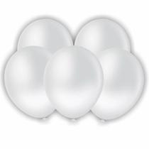 Balão Redondo 8 Polegadas Liso Branco 20 unid. Balão Redondo 8 Polegadas Liso Branco 20 unid.