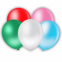 Balão Redondo 8 Polegadas Liso Sortido 20 unid. Balão Redondo 8 Polegadas Liso Sortido 20 unid.