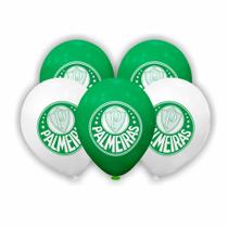 Balão Redondo 8 Polegadas - Palmeiras 20 unid. Balão Redondo 8 Polegadas - Palmeiras 20 unid.