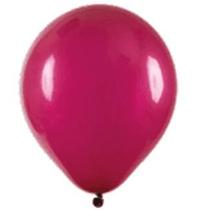 BALÃO REDONDO ART-LATEX Nº 05 - VINHO - Pacote com 50 unidades
