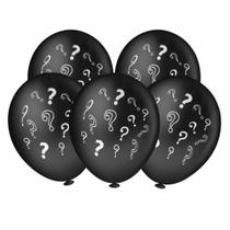 Balão Redondo Chá Revelação Preto e Branco 8" 20 unid. Balão Redondo Chá Revelação Preto e Branco 8" 20 unid.