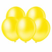 Balão Redondo Liso Amarelo 8" 20 unid. Balão Redondo Liso Amarelo 8" 20 unid.