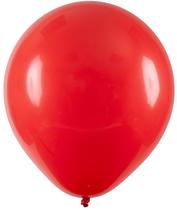 BALÃO REDONDO LISO - ART-LATEX Nº 07 - VERMELHO - Pacote com 50 unidades