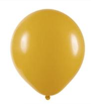 BALÃO REDONDO LISO- ART-LATEX Nº 09 - MOSTARDA - Pacote com 50 unidades BALÃO REDONDO LISO- ART-LATEX Nº 09 - MOSTARDA - Pacote com 50 unidades