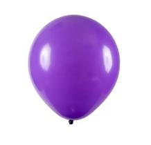 BALÃO REDONDO LISO- ART-LATEX Nº 09- ROXO - Pacote com 50 unidades