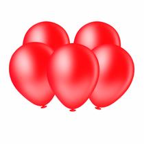 Balão Redondo Liso Vermelho 8" 20 unid. Balão Redondo Liso Vermelho 8" 20 unid.