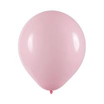Balão Redondo Prof. Rosa Claro 12" 30cm 24un - Art-Latex