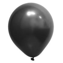 Balão Redondo Profissional Cromado 9 23cm Onix - Art-látex