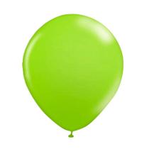 Balão Redondo Verde Claro Tamanho 9 c/50 - Pic Pic