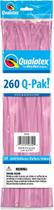 Balão Rosa 260q Q-Pak Pc 50un Qualatex 54649