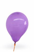 Balão Roxo Látex 9 Polegadas Pacote com 50 Unidades Balão Roxo Látex 9 Polegadas Pacote com 50 Unidades