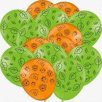 Balão Safari Especial Premium 9 Polegadas Kit 25 Bexigas Balão Safari Especial Premium 9 Polegadas Kit 25 Bexigas