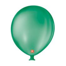 Balão São Roque Látex Gigante liso Verde Folha c/1 UN