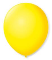 Balão São Roque N7 C/50un Amarelo Citrino