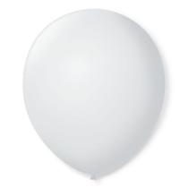 Balão São Roque N9 C/50un Branco