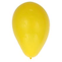 Balão São Roque Nº7 C/50 Amarelo Citrino - Aluá festas