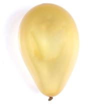 Balão São Roque Número 7 Dourado Cintilante - 50 Unidades - Aluá festas