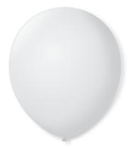 Balão São Roque Número 9 Branco 50 Unidades