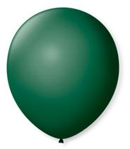 Balão São Roque Redondo N8 C/50un Verde Musgo