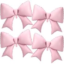 Balão Simgoing Jumbo Pink Bow 98x75cm para decoração de festa