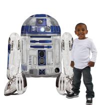 Balão Star Wars R2D2 Air Walker Foil Multicolor