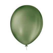 Balão Verde Eucalipto 9 Polegadas 50 Unidades Balão Verde Eucalipto 9 Polegadas 50 Unidades