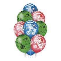 Balão Vingadores Premium - 12 Polegadas - 10 Unidades