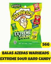Balas azedas warheads extreme sour hard candy 56g