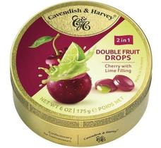 Balas Cavendish & Harvey Duas Frutas Limão E Cereja 175G