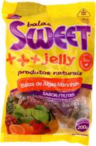 Balas de Algas Marinhas Sabor Frutas Sweet Jelly 200g