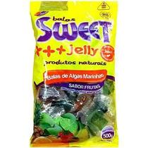 Balas de Algas Sabor Frutas Sortidas 500g - Sweet Jelly