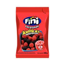 Balas de gelatina Amoras 500g - Fini Balas de gelatina Amoras 500g - Fini