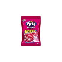 Balas de Gelatina Beijos de Morango Fini 500g