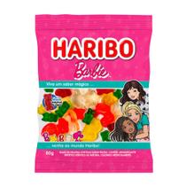 Balas de Gelatina Haribo Barbie com Ursinhos de Ouro 80g Balas de Gelatina Haribo Barbie com Ursinhos de Ouro 80g
