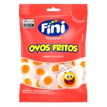 Balas de Gelatinas Fini Ovos Fritos Sabor Tutti Frutti 80g
