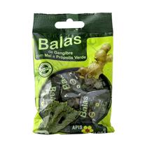 Balas de Gengibre com Mel e Propolis Verde Apis Flora 40g Balas de Gengibre com Mel e Propolis Verde Apis Flora 40g
