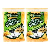 Balas de Gengibre da Amazônia com Própolis e Mel - 2 Pacotes de 40g - 100% Natural Balas de Gengibre da Amazônia com Própolis e Mel - 2 Pacotes de 40g - 100% Natural