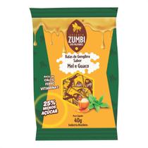 Balas de Gengibre para Tosse Sabores Sem Glúten 40g