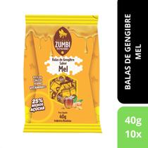 Balas de Gengibre para Tosse Sabores Sem Glúten 40g