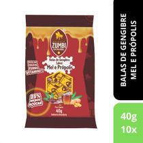 Balas de Gengibre para Tosse Sabores Sem Glúten 40g