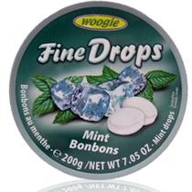 Balas fine drops sabor menta tipo sweet originals 200g