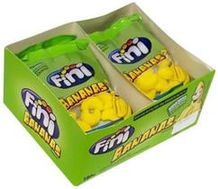 Balas Fini Bananas Açucaradas 12un - Sabor Morango/Framboesa