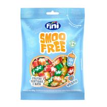 Balas Fini Smoofree Vegan Frutas Sortidas e Nata 80g