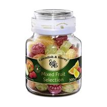 Balas Frutas Mixed Fruit Cavendish & Harvey Vidro 300 Gr