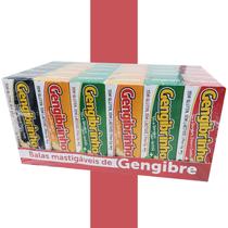 Balas Gengibre Mastigáveis Sortidas 30un. De 40g Gengibrinha Balas Gengibre Mastigáveis Sortidas 30un. De 40g Gengibrinha