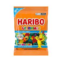 Balas Haribo Letrinhas Sortidas 80g