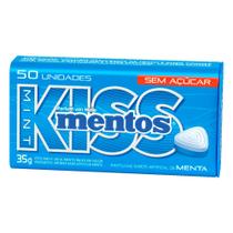 Balas Mentos Kiss Mint sem Açúcar 35g