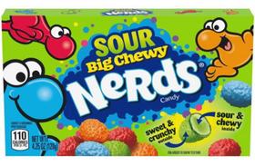 Balas Nerds Candy Sour Big Chewy Theater Box 120G