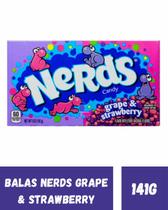 Balas nerds grape e strawberry 141g Balas nerds grape e strawberry 141g