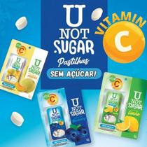 Balas Pastilhas Deliciosas 0 Açúcar Sabor de Frutas Com Vitamina C Inverno Balas Pastilhas Deliciosas 0 Açúcar Sabor de Frutas Com Vitamina C Inverno
